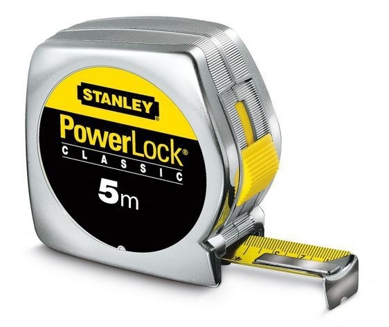 Stanley 0-33-195 Powerlock Rolmaat - 5m x 25mm