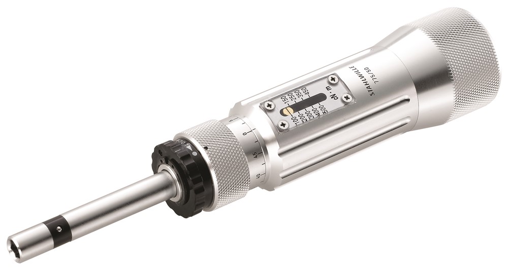 Stahlwille 775/50N TORSIOMAX Momentschroevendraaier met draaibare micrometerschaal - 1-5 Nm