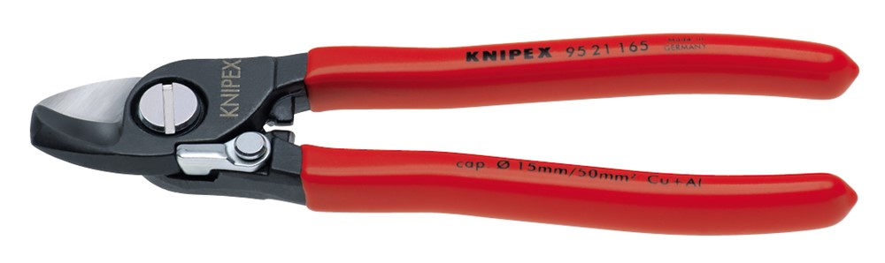 Knipex 9521165 Kabelschaar met openingsveer - 165mm