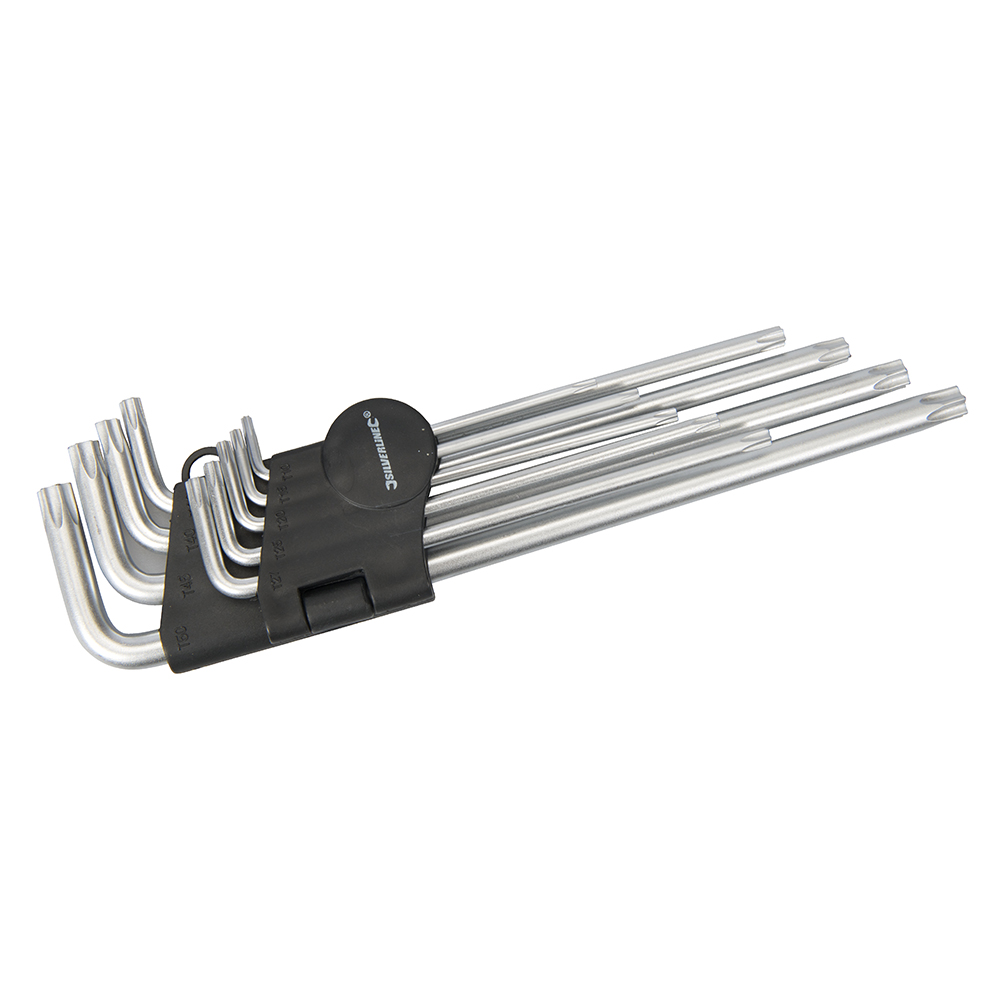 Silverline 394985 9 Delige Torx sleutel set - T10-T50