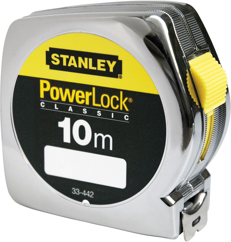 Stanley 1-33-442 Powerlock Classic ABS Rolmaat - 10m x 25mm