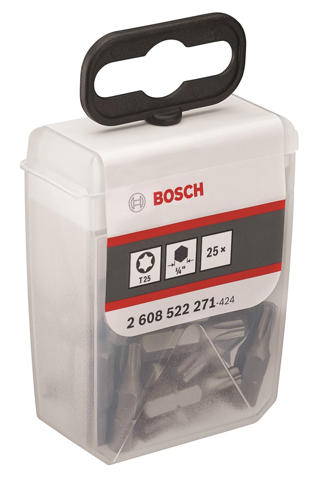 Bosch 2608522271 Bit set TicTac box T25 extra hard (25st)