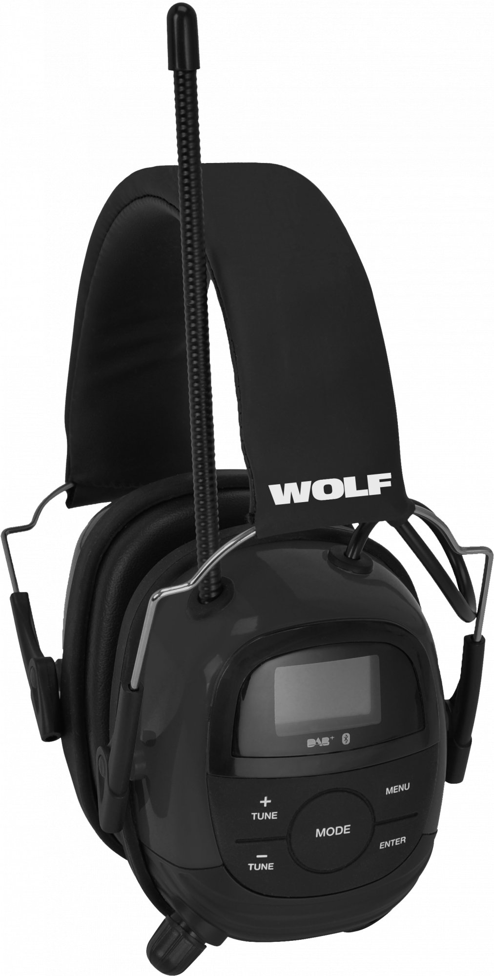 Wolf Headset Pro Bluetooth Gehoorbescherming met radio (DAB+ en FM)