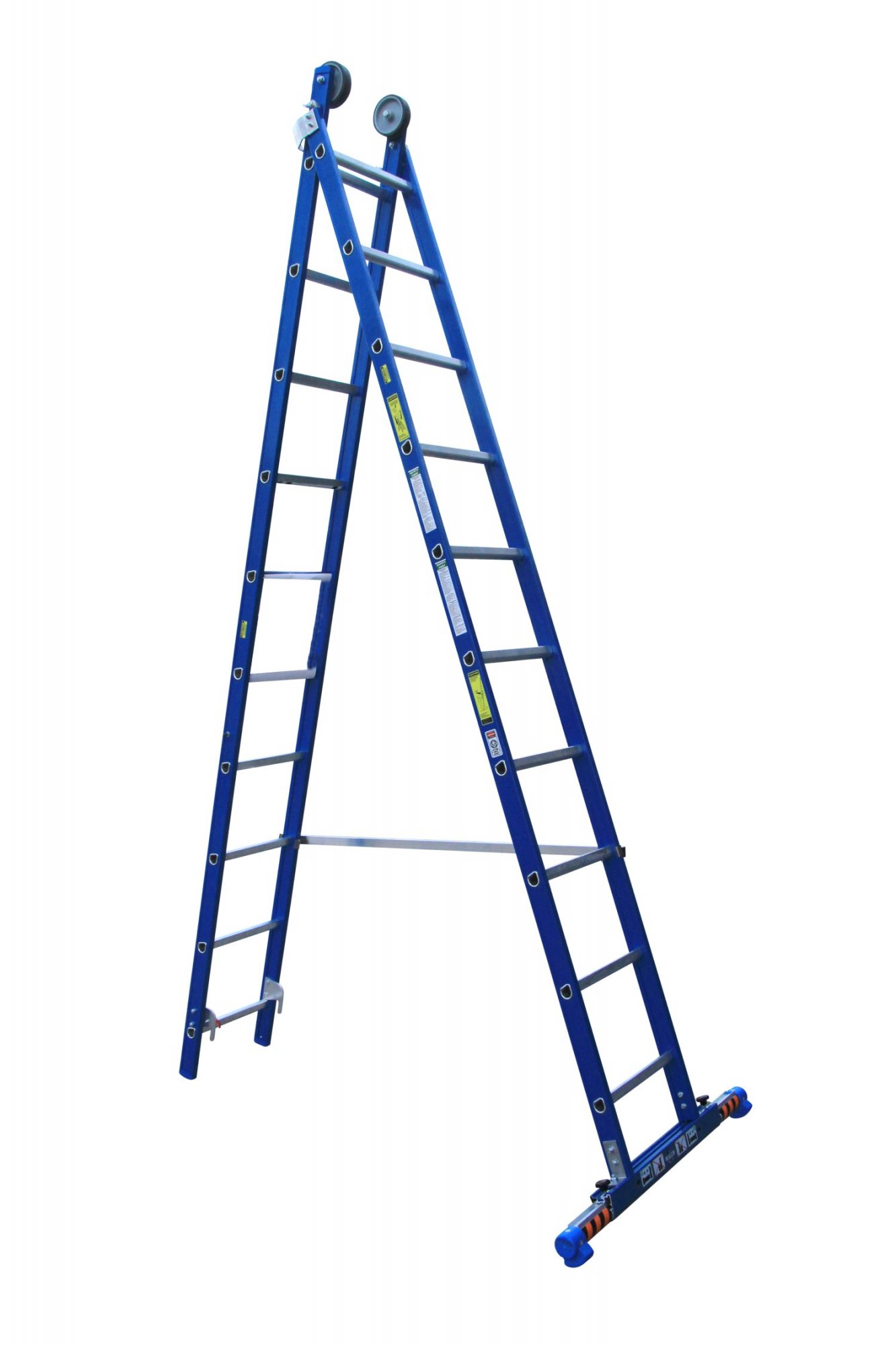 ASC 990609612 XD Ladder 2x14 niveaus - recht met stabilisatiebalk