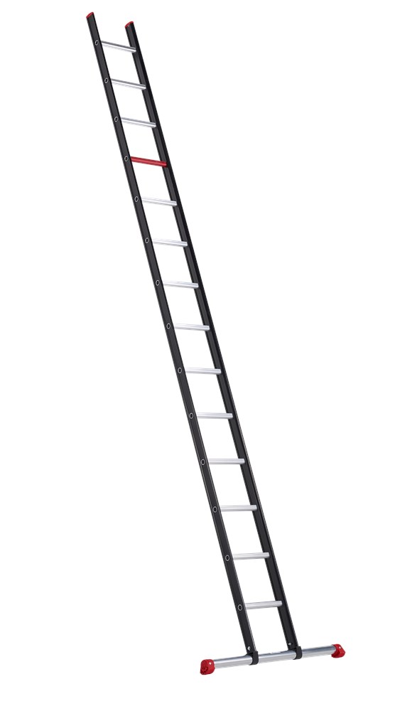 Altrex Nevada NZER 1041 Ladder - Enkel - Aluminium gecoat - 14 treden - max. werkhoogte 5.10 m.