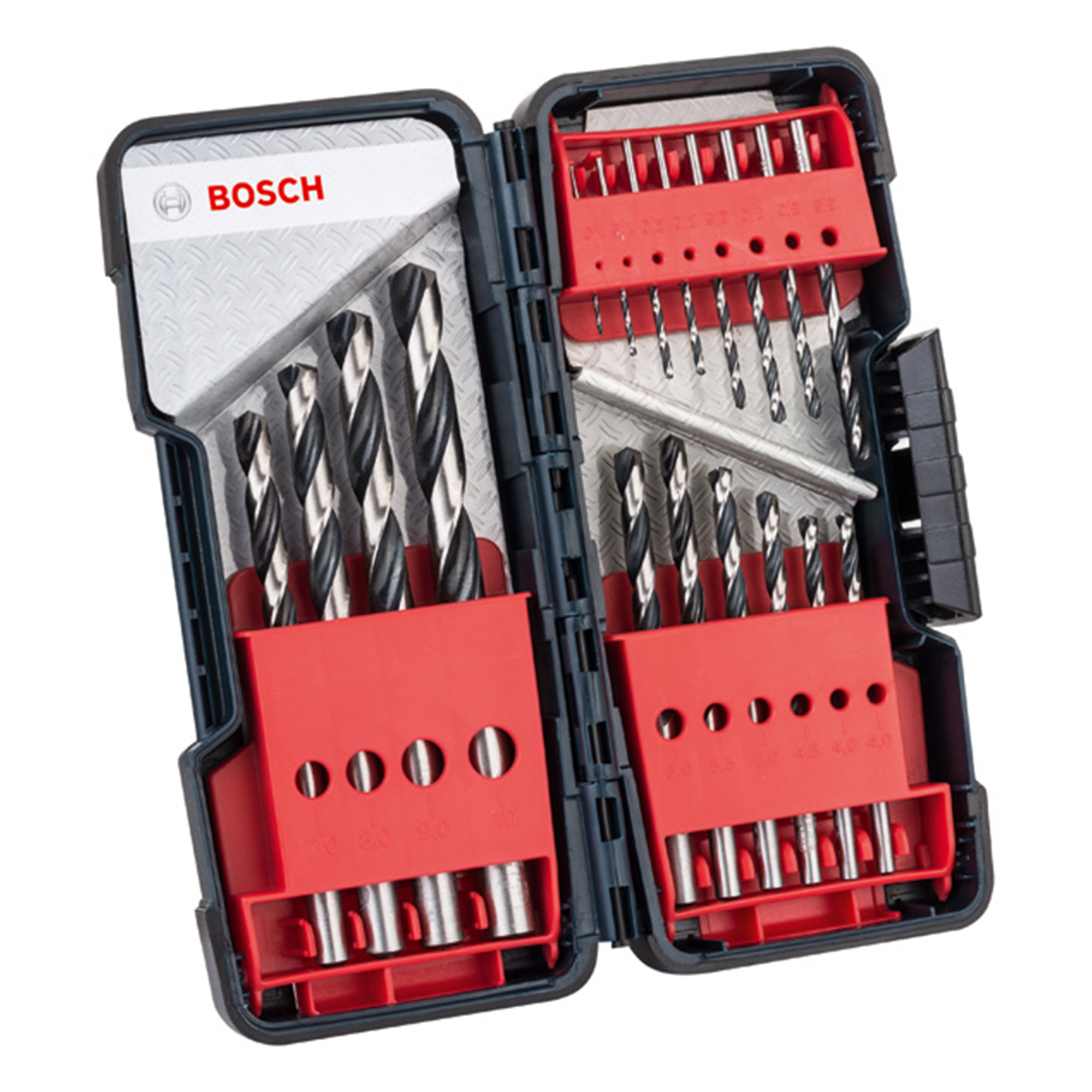 Bosch 2608577350 18-delige PointTeq HSS Metaalborenset - 1 t/m 10mm