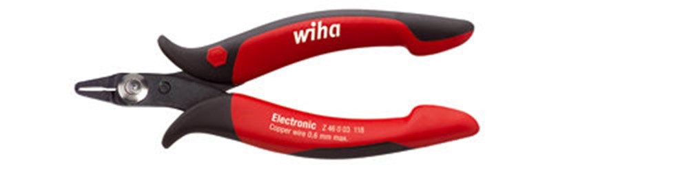 Wiha Z 46 0 03 Schuine microkopkniptang Electronic - 118 mm