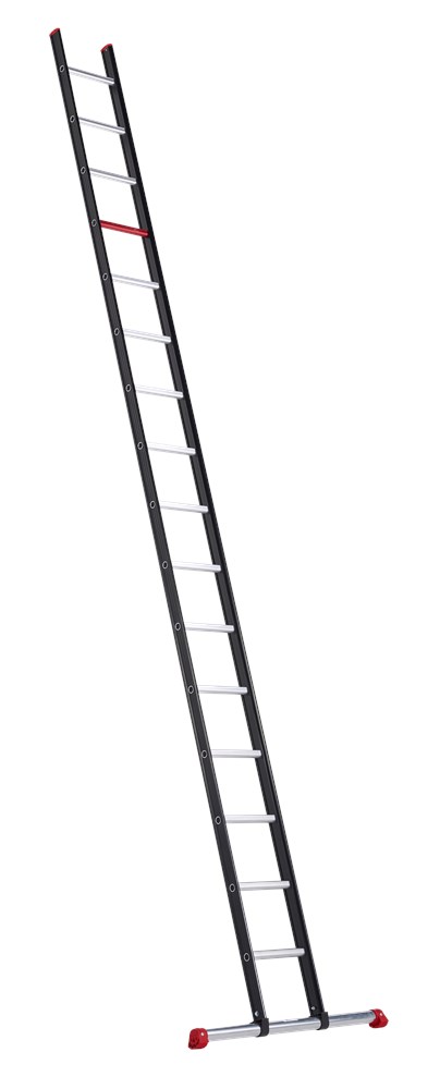 Altrex Nevada NZER 1047 Ladder - Enkel - Aluminium gecoat - 16 treden - max. werkhoogte 5.60 m.