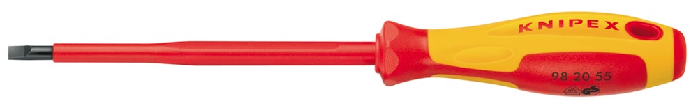 Knipex 98 20 80 Schroevendraaier - Sleuf - 8 x 175mm