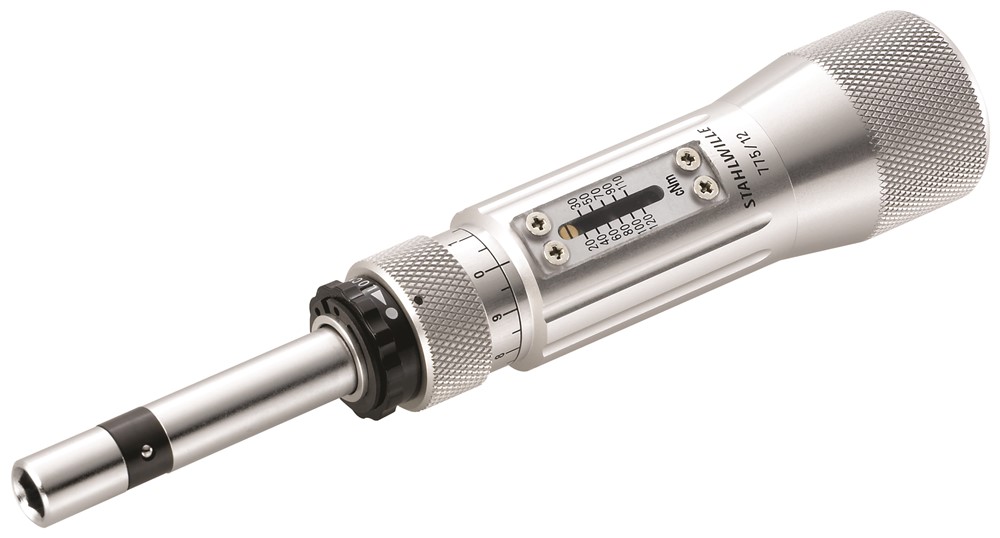 Stahlwille 775/12 TORSIOMAX Momentschroevendraaier met draaibare micrometerschaal - 0.2-1.2 Nm