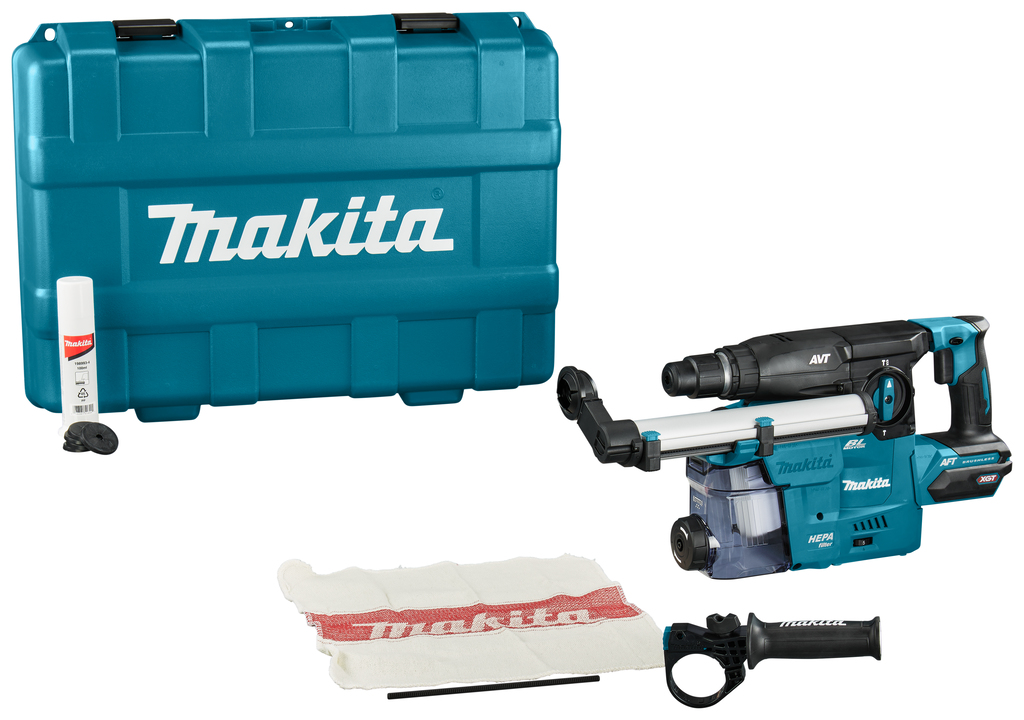Makita HR008GZ03 XGT 40 V Max Combihamer body in kunststof koffer - 3,9 J