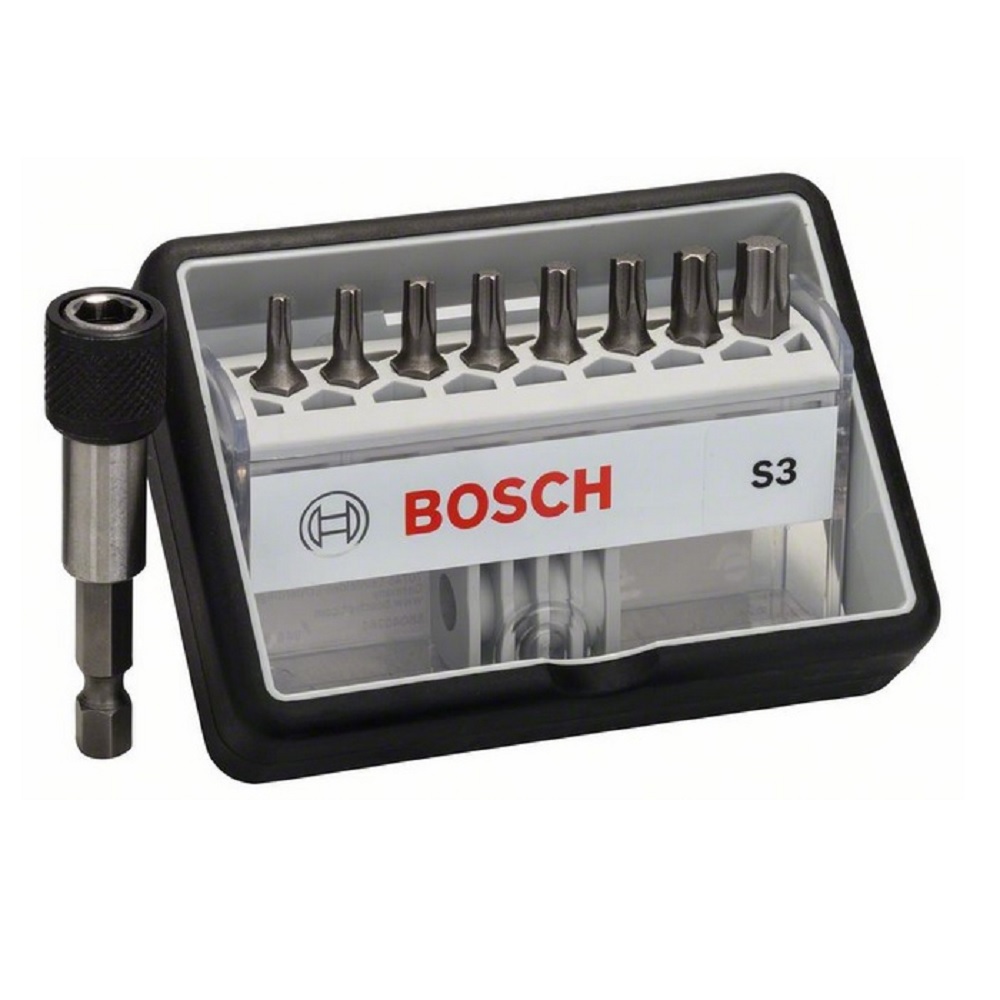 Bosch 2607002562 8+1-delige Bitset Robust Line S3 - Extra Hard - Torx