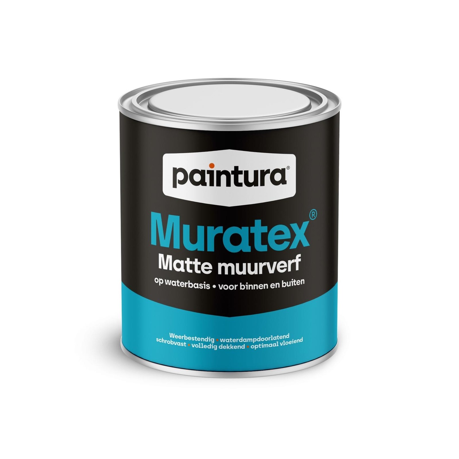 Paintura Muratex Muurverf Mat Binnen & Buiten 1 Liter Maak Uw Keuze: Kleur Naar Keuze