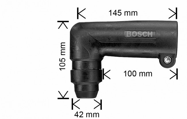 Bosch 1618580000 SDS-Plus Haakse boorhouder