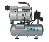 Hyundai 55751 Stille compressor olievrij - 8 bar - 6L