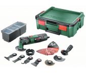 Gereedschapcentrum Bosch PMF 250 CES Multitool + 10-delige accessoireset in kunststof koffer - 250W - 603102106 aanbieding