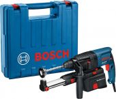 Bosch GBH 2-23 Professional SDS-plus Boorhamer met afzuigeenheid in koffer - 710W - 2,3J - 0611250500