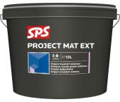 SPS Project Mat Ext Muurverf - Zwart - 10L