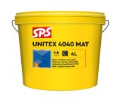 SPS Unitex 4040 Mat Muurverf - op kleur gemengd - 4L