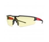 Milwaukee 4932478927 Veiligheidsbril - kraswerend & anti-condens - geel