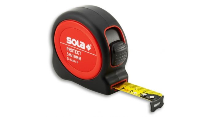 Sola Protect M PE 525 5 m Rolbandmaat - Magnetisch - 5m