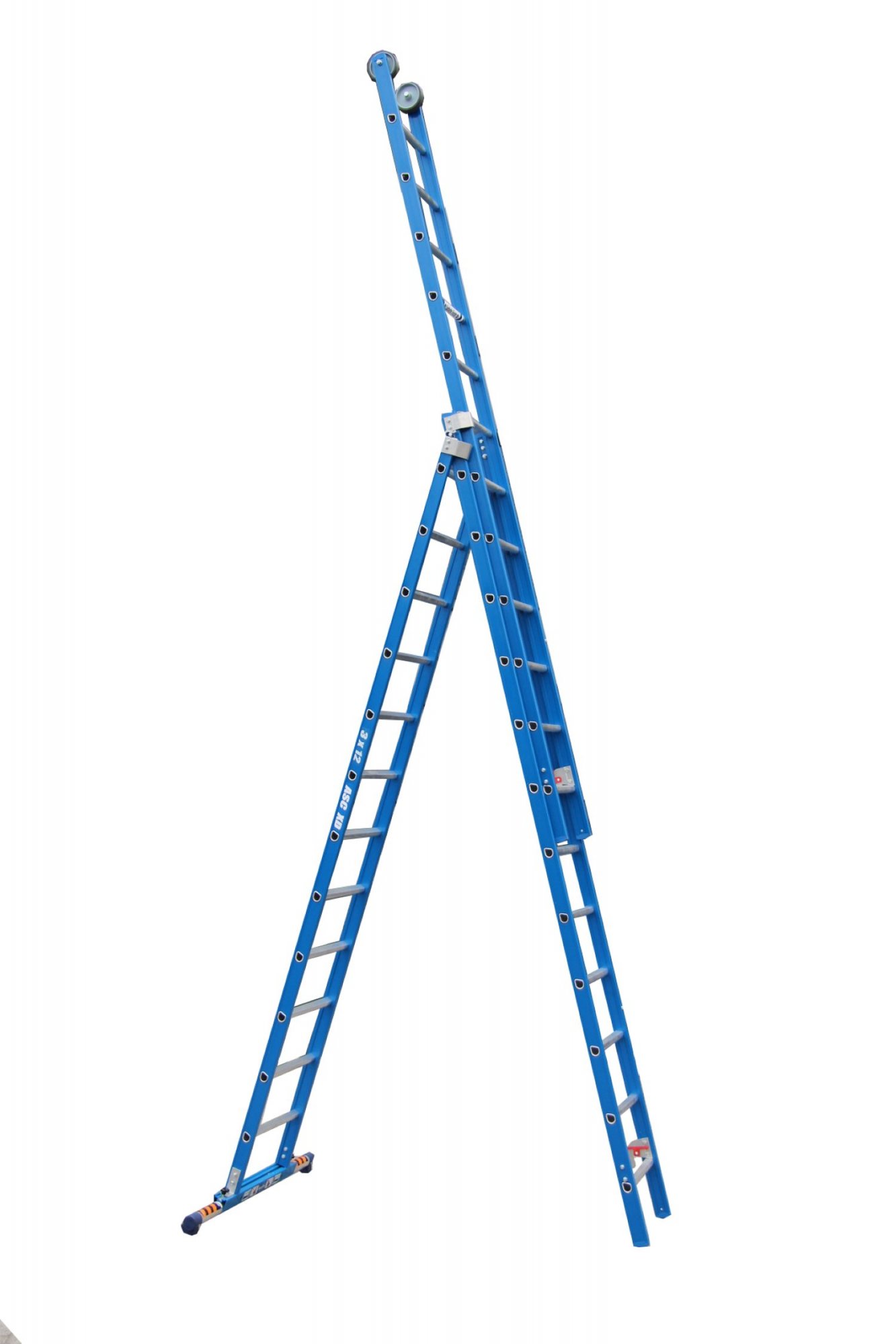 ASC 990609616 XD Ladder 3x12 niveaus - recht met stabilisatiebalk